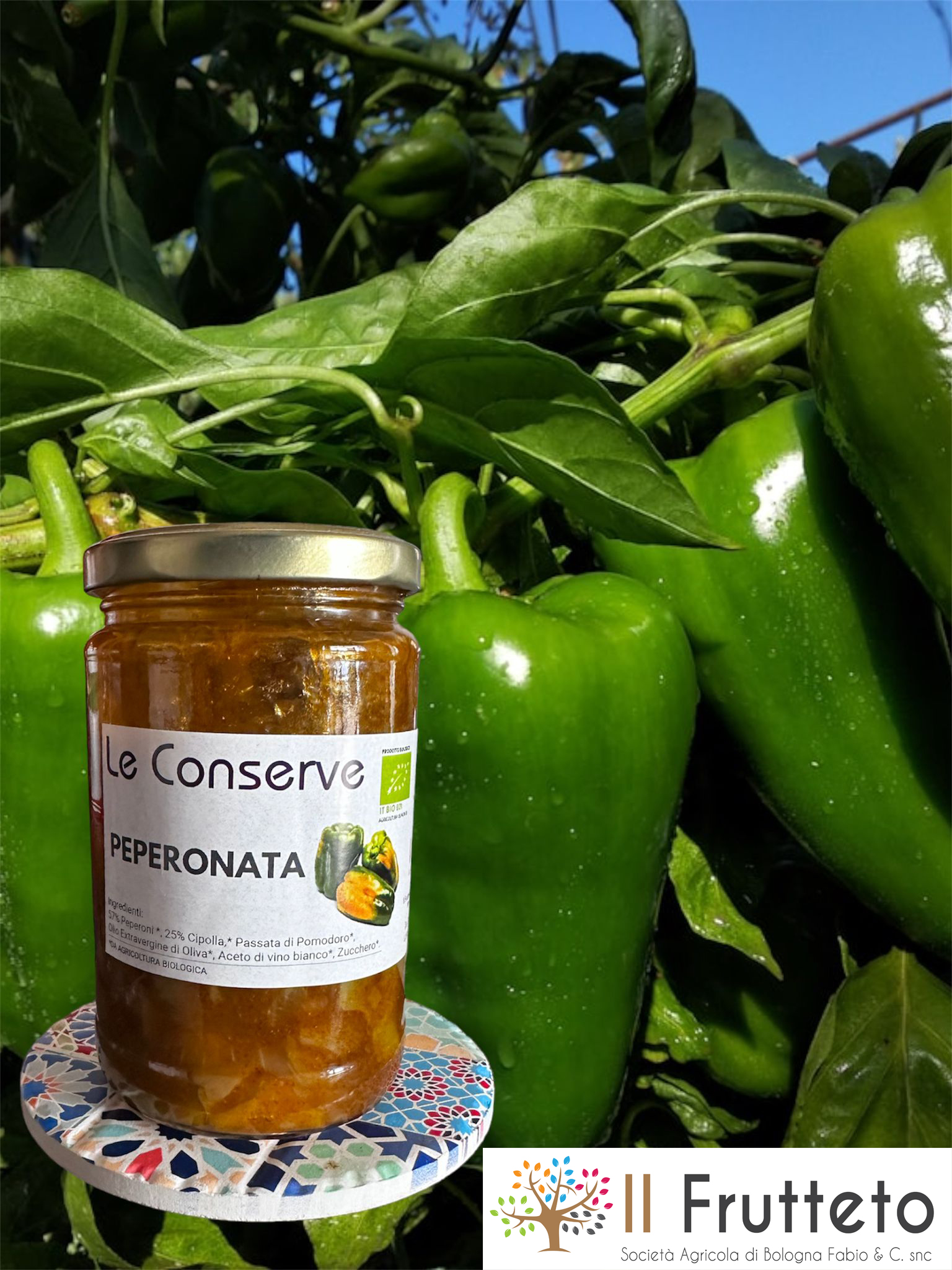 PEPERONATA BIOLOGICO DI SICILIA DA 260GR